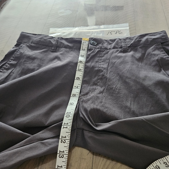 Lib Tech Blue Pants Classic Fit Size 34x30 Hiking Travel Outdoors Zip Pockets - Picture 9 of 10